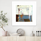 Small Red Door by Mark Pulliam on GIANT ART - blue abstract