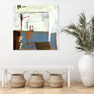 Small Red Door by Mark Pulliam on GIANT ART - blue abstract