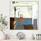 Small Red Door by Mark Pulliam on GIANT ART - blue abstract