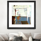 Small Red Door by Mark Pulliam on GIANT ART - blue abstract