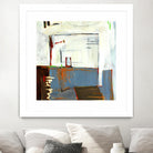 Small Red Door by Mark Pulliam on GIANT ART - blue abstract