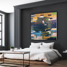 Boat by Mark Pulliam on GIANT ART - orange abstract