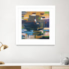 Boat by Mark Pulliam on GIANT ART - orange abstract