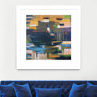 Boat by Mark Pulliam on GIANT ART - orange abstract
