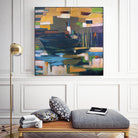 Boat by Mark Pulliam on GIANT ART - orange abstract