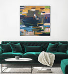 Boat by Mark Pulliam on GIANT ART - orange abstract