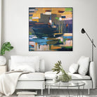 Boat by Mark Pulliam on GIANT ART - orange abstract