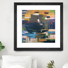 Boat by Mark Pulliam on GIANT ART - orange abstract
