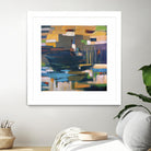 Boat by Mark Pulliam on GIANT ART - orange abstract