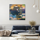 Boat by Mark Pulliam on GIANT ART - orange abstract