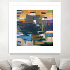 Boat by Mark Pulliam on GIANT ART - orange abstract