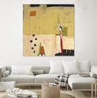 Le Circ II by Mark Pulliam on GIANT ART - yellow abstract