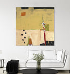 Le Circ II by Mark Pulliam on GIANT ART - yellow abstract