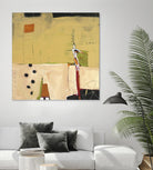 Le Circ II by Mark Pulliam on GIANT ART - yellow abstract