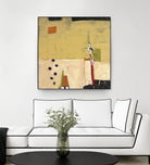 Le Circ II by Mark Pulliam on GIANT ART - yellow abstract