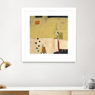 Le Circ II by Mark Pulliam on GIANT ART - yellow abstract