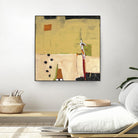 Le Circ II by Mark Pulliam on GIANT ART - yellow abstract