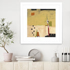 Le Circ II by Mark Pulliam on GIANT ART - yellow abstract