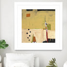 Le Circ II by Mark Pulliam on GIANT ART - yellow abstract