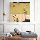 Le Circ II by Mark Pulliam on GIANT ART - yellow abstract