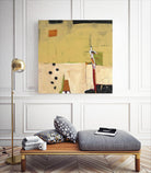 Le Circ II by Mark Pulliam on GIANT ART - yellow abstract