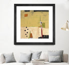 Le Circ II by Mark Pulliam on GIANT ART - yellow abstract