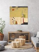 Le Circ II by Mark Pulliam on GIANT ART - yellow abstract