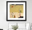 Le Circ II by Mark Pulliam on GIANT ART - yellow abstract