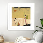 Le Circ II by Mark Pulliam on GIANT ART - yellow abstract