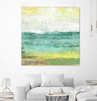 Ocean Light I by Maya Woods on GIANT ART - yellow abstract