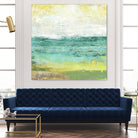 Ocean Light I by Maya Woods on GIANT ART - yellow abstract