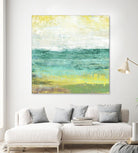 Ocean Light I by Maya Woods on GIANT ART - yellow abstract