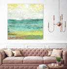 Ocean Light I by Maya Woods on GIANT ART - yellow abstract