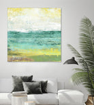 Ocean Light I by Maya Woods on GIANT ART - yellow abstract
