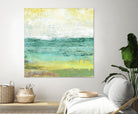 Ocean Light I by Maya Woods on GIANT ART - yellow abstract