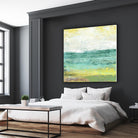 Ocean Light I by Maya Woods on GIANT ART - yellow abstract