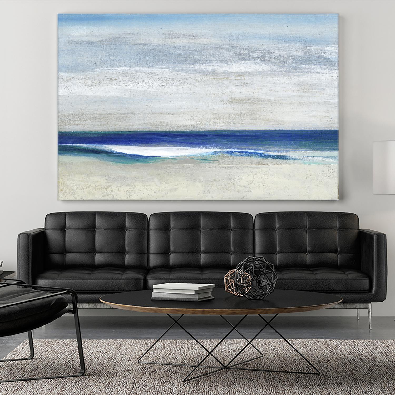 Summers End by Maya Woods on GIANT ART - beige abstract