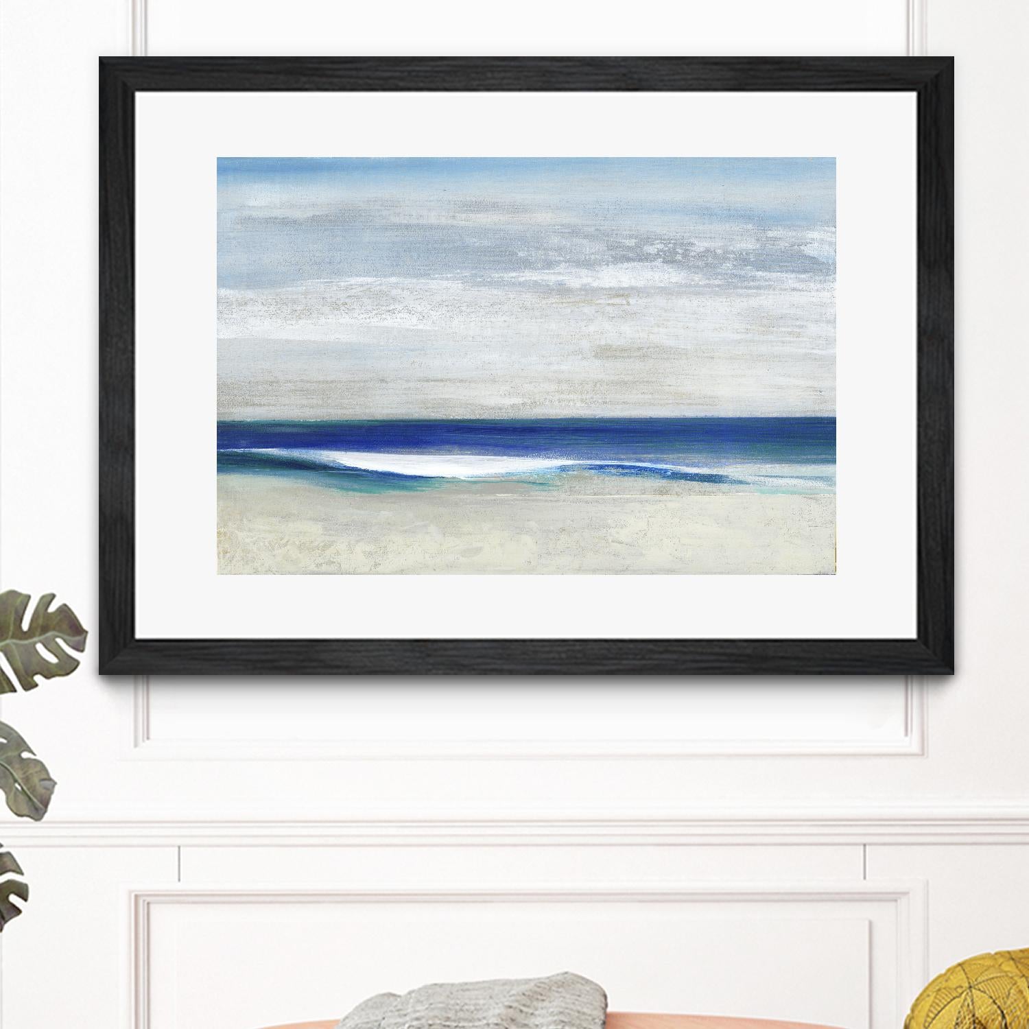 Summers End by Maya Woods on GIANT ART - beige abstract