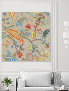 Folklore I by Maya Woods on GIANT ART - red floral