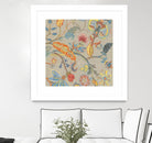 Folklore I by Maya Woods on GIANT ART - red floral