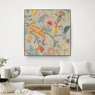 Folklore I by Maya Woods on GIANT ART - red floral