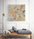 Folklore I by Maya Woods on GIANT ART - beige flowers