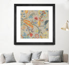 Folklore I by Maya Woods on GIANT ART - red floral