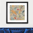 Folklore I by Maya Woods on GIANT ART - red floral