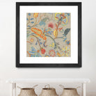 Folklore I by Maya Woods on GIANT ART - red floral