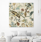 Mythos II by Maya Woods on GIANT ART - brown floral