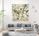 Mythos II by Maya Woods on GIANT ART - brown floral