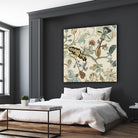 Mythos II by Maya Woods on GIANT ART - brown floral