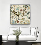 Mythos II by Maya Woods on GIANT ART - brown floral