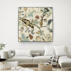 Mythos II by Maya Woods on GIANT ART - brown floral